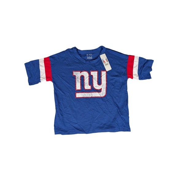 NFL Team Apparel Tops - New York Giants NFL‎ Team Apparel T-Shirt Women's Small Blue Red White